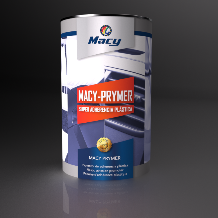 Launch of MACY-PRIMER, a new product to paint any type of plastics